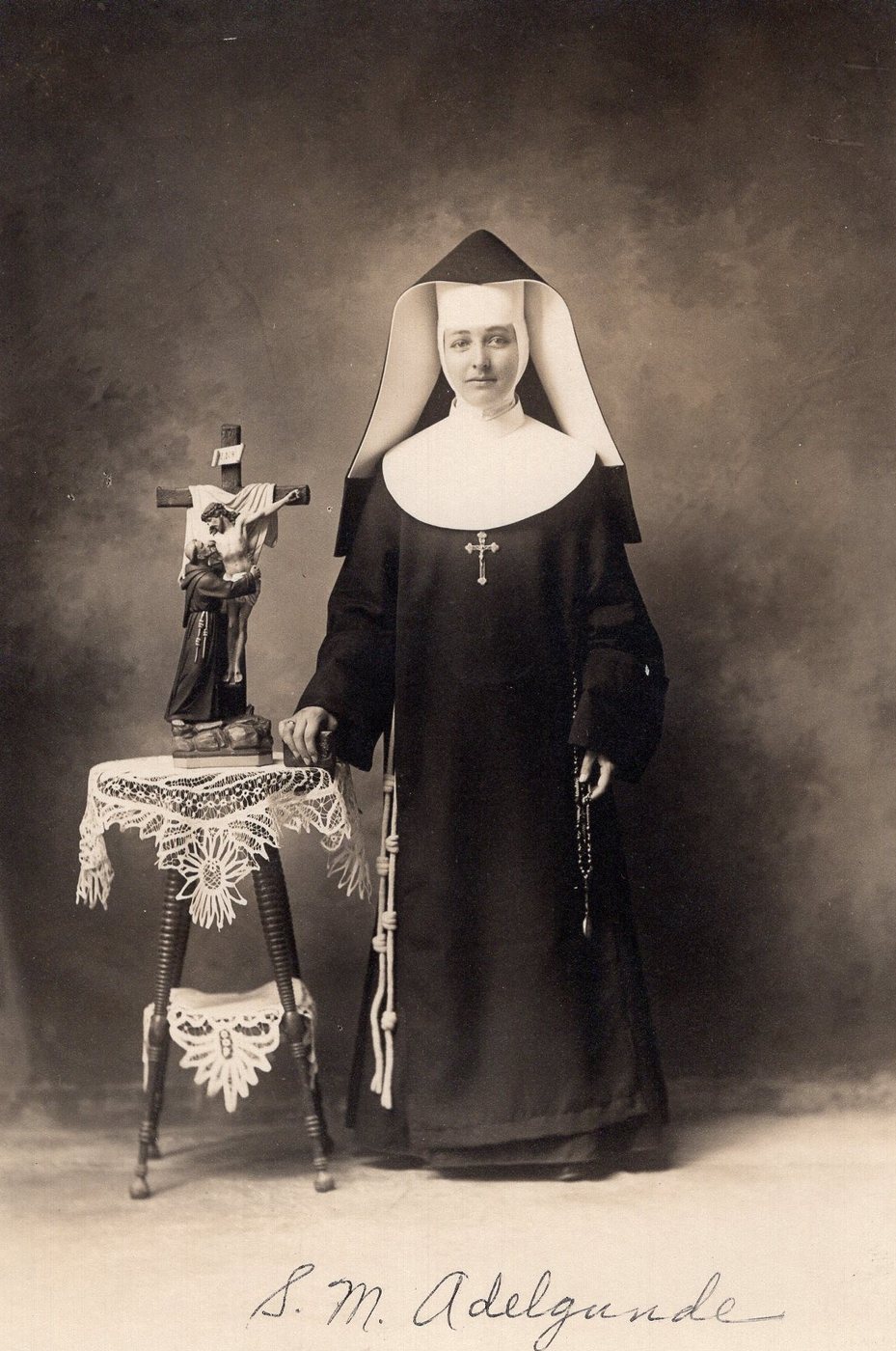 Sister Adelgunde Bury — Profession, 1914